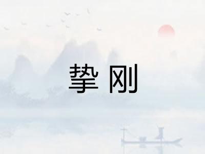 挚刚