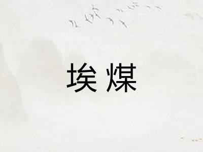 埃煤