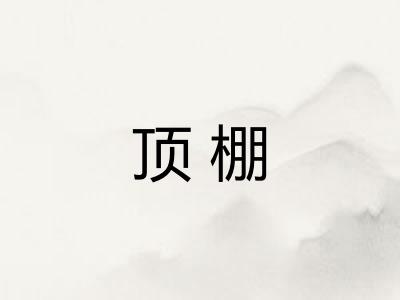 顶棚 顶棚