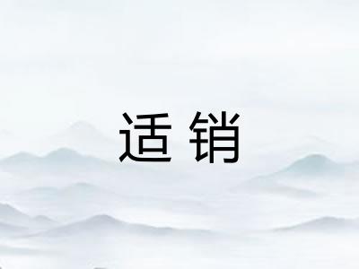 适销