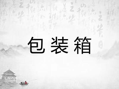 包装箱