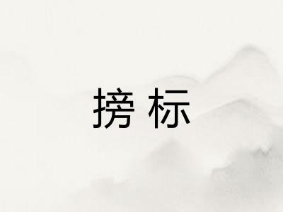 搒标