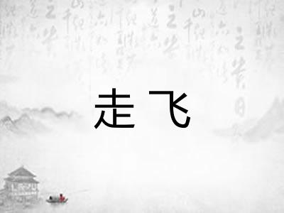 走飞