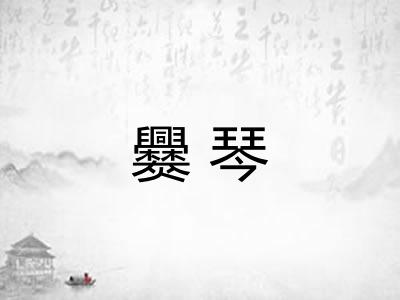 爨琴