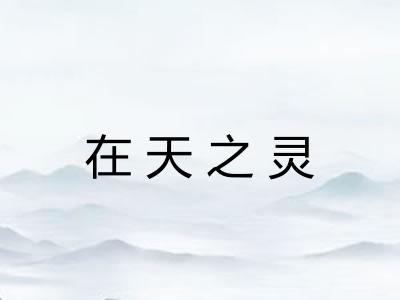 在天之灵 在天之灵