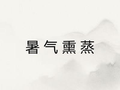 暑气熏蒸 暑气熏蒸