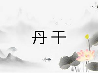 丹干