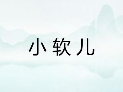 小软儿